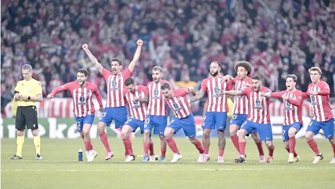 马竞客场大胜，升至联赛第二