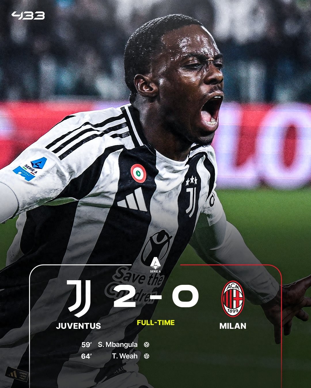 国际米兰客场苦战，险胜尤文图斯